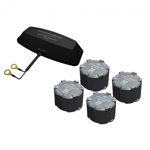 In-Command Tire Pressure Monitoring System - 4 Sensor & Repeater Package