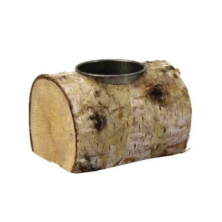 Candle Holder - Birch Bark Single Tealight Holder
