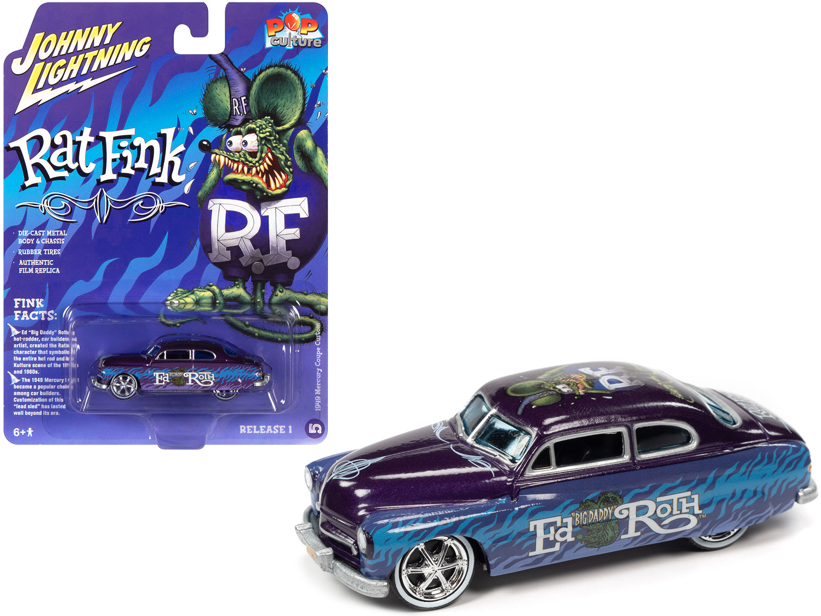 1949 Mercury Coupe Custom Purple Metallic With Graphics 