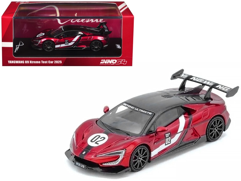 2025 Yangwang U9 Xtreme Test Car #02 Diecast Model