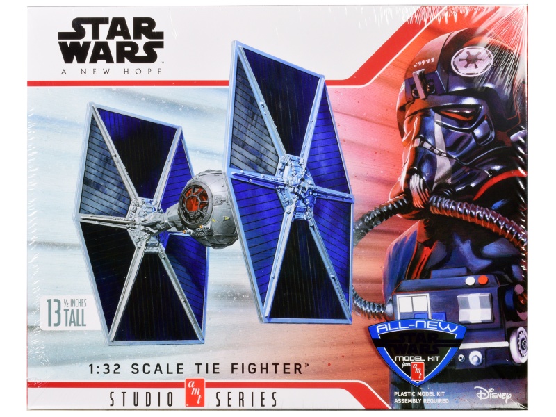 Star Wars Tie Fighter 1/32 Scale Model Kit by AMT