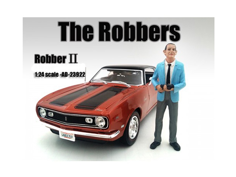 "The Robbers" Robber Ii Figure For 1:24 Scale Models By American Diorama