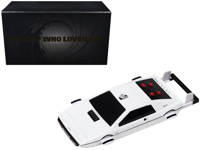 Lotus Esprit S1 Submarine White James Bond 007 "The Spy Who Loved Me" (1977) Movie Diecast Model Car By Corgi