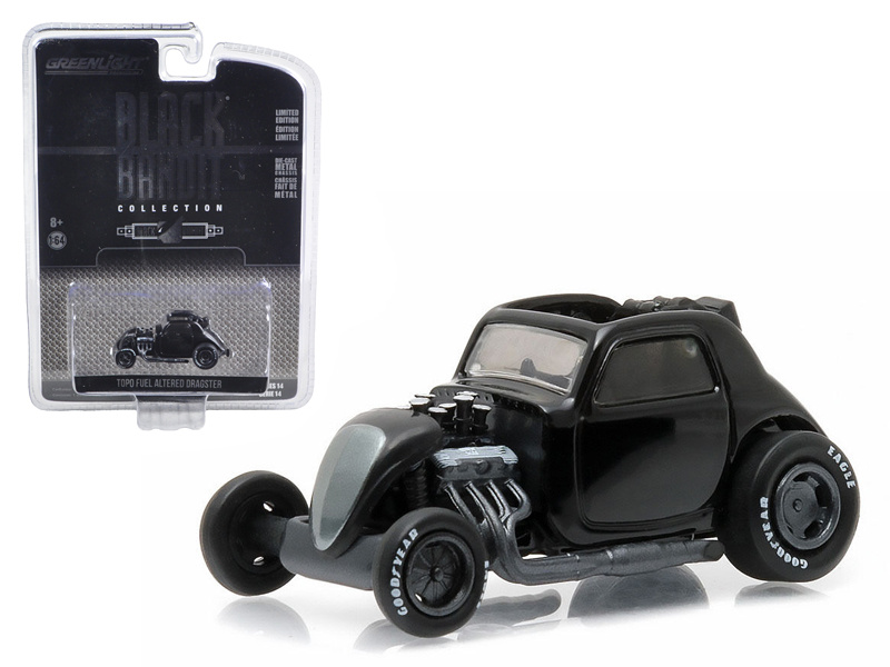 Topo Fuel Altered Dragster Black Bandit 1/64 Diecast Model Car By Greenlight