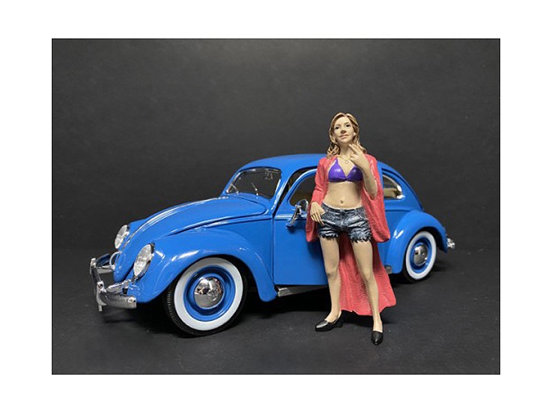"Partygoers" Figurine Viii For 1/18 Scale Models By American Diorama