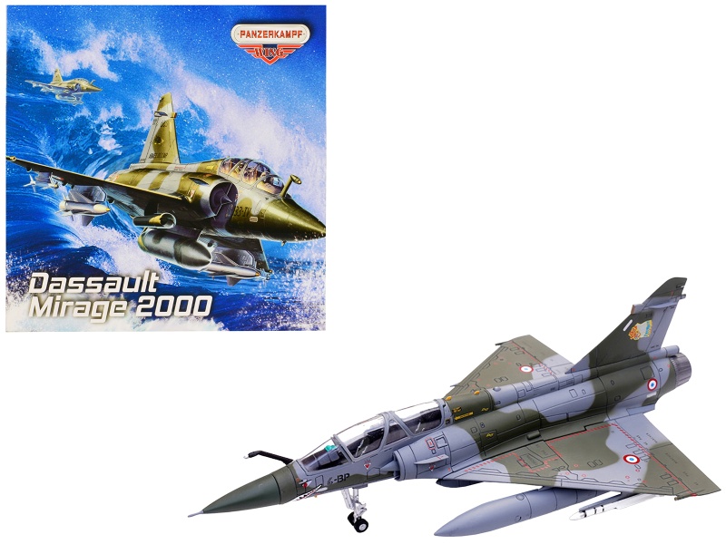 Dassault Mirage 2000N Fighter Aircraft Diecast Model - French Air Force "Wing" Series 1/72 Scale