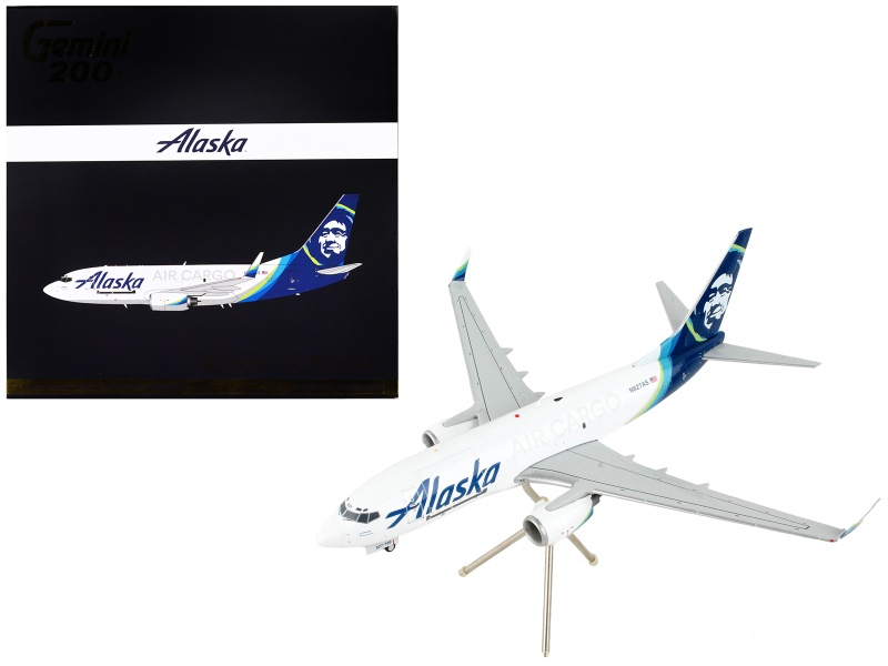 Boeing 737-700BDSF Commercial Aircraft Diecast Model Airplane - Alaska Air Cargo