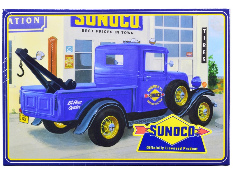 Skill 2 Model Kit 1934 Ford Pickup Truck "Sunoco" 3 In 1 Kit 1/25 Scale Model By Amt