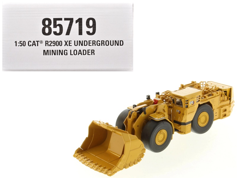 Cat Caterpillar R2900 Xe Underground Mining Loader Yellow "High Line Series" 1/50 Diecast Model By Diecast Masters