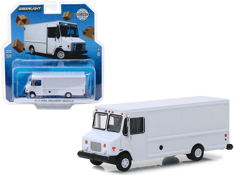 2019 Mail Delivery Vehicle White "Hobby Exclusive" 1/64 Diecast Model By Greenlight