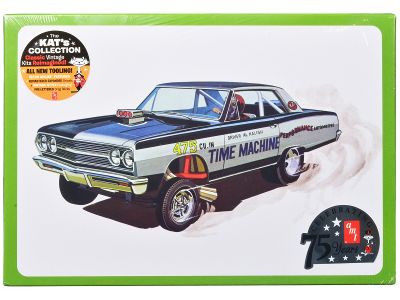 1965 Chevrolet Chevelle AWB Funny Car Time Machine 1/25 Scale Model Kit by AMT