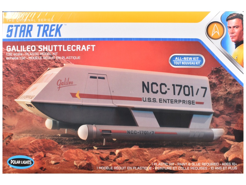 Galileo Shuttlecraft 1/32 Scale Model Kit