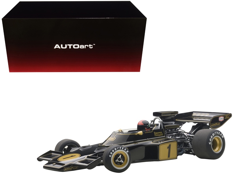 Lotus 72E 1973 Emerson Fittipaldi #1 1:18 Model Car