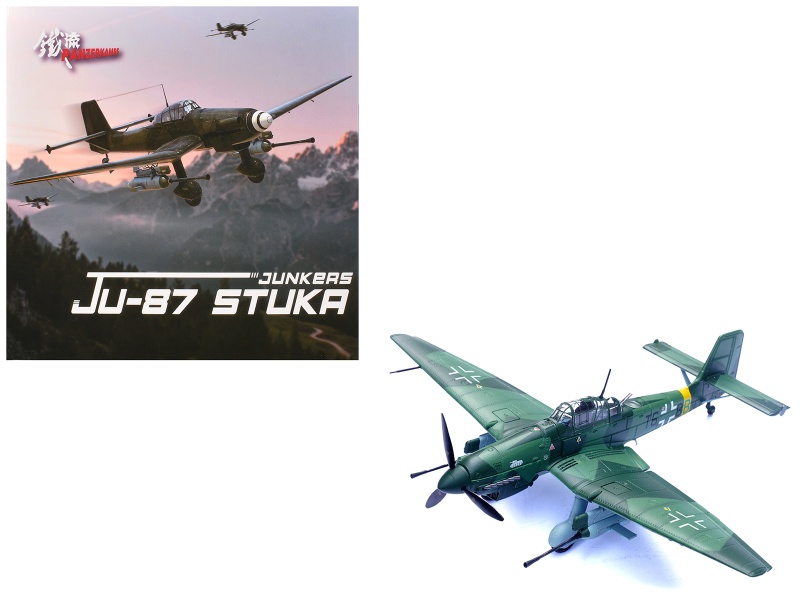 Junkers Ju 87G2 Stuka Bomber Aircraft 1/72 Diecast Model