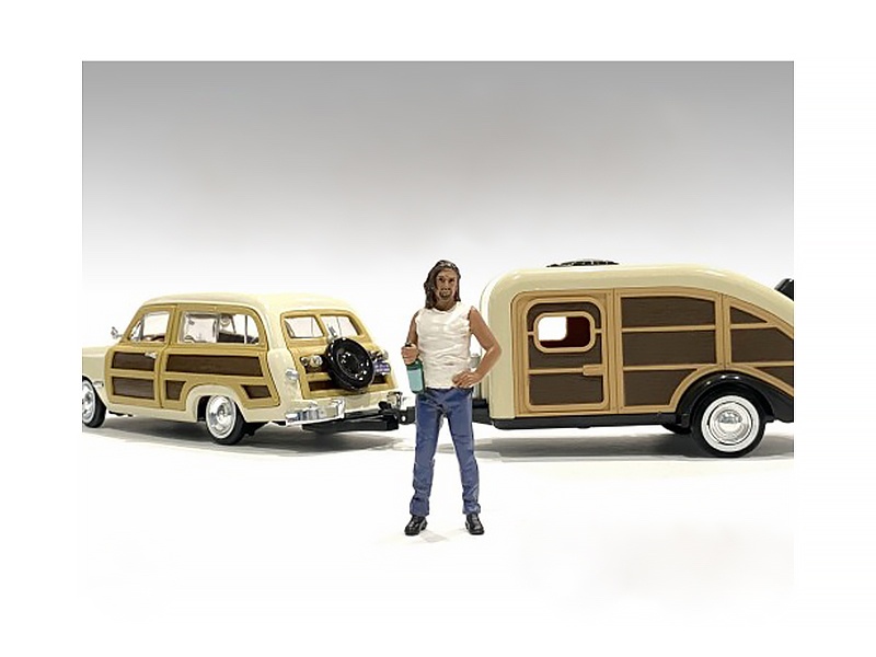 "Campers" Figure 3 For 1/18 Scale Models By American Diorama