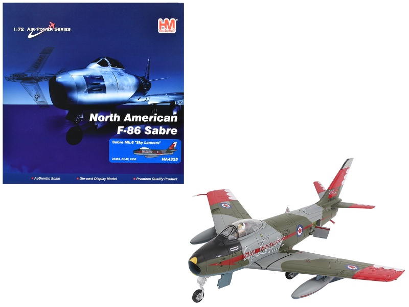 Canadair Sabre Mk.6 Sky Lancers Diecast Model