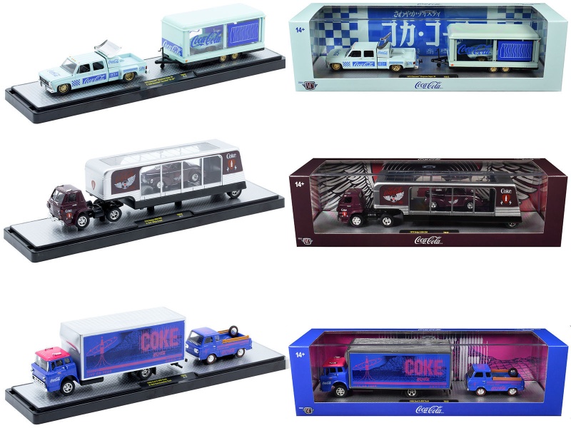 Auto Haulers "Coca-Cola" Set of 3 Pieces