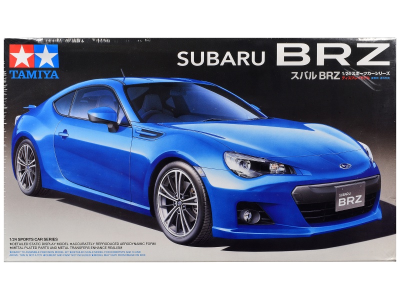 Model Kit Subaru Brz 1/24 Scale Model By Tamiya