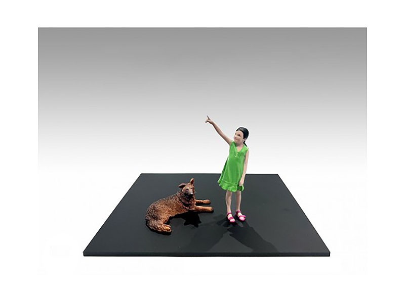 Figure18 Series 1 Figure 703 Set of 2 Pieces for 1/18 Scale Models by American Diorama