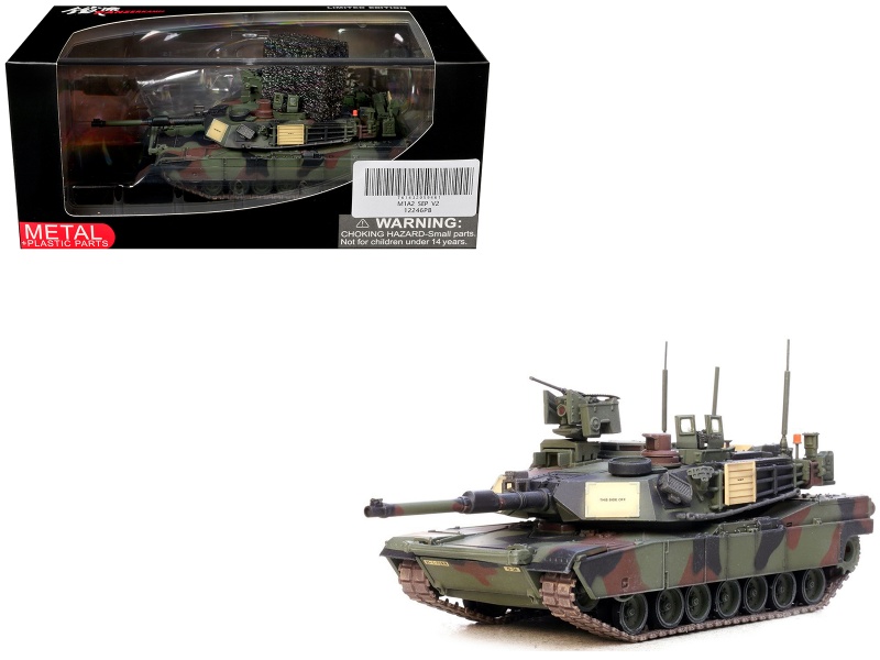 M1A2 SEP V2 Abrams Tank 1/72 Diecast Model
