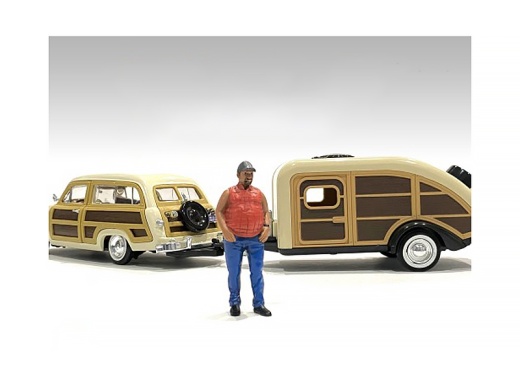 Campers Figure 1 for 1/24 Scale Models by American Diorama