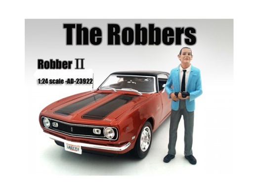 American Diorama Robber II Figure for 1:24 Scale Models