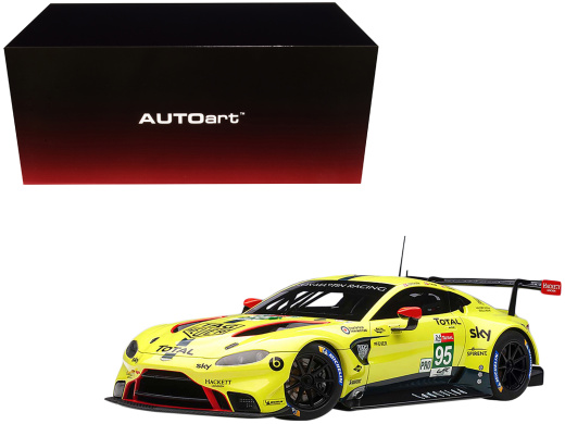2018 Aston Martin Vantage GTE #95 Sorensen - Thiim - Turner Le Mans Pro 1/18 Model Car By Autoart