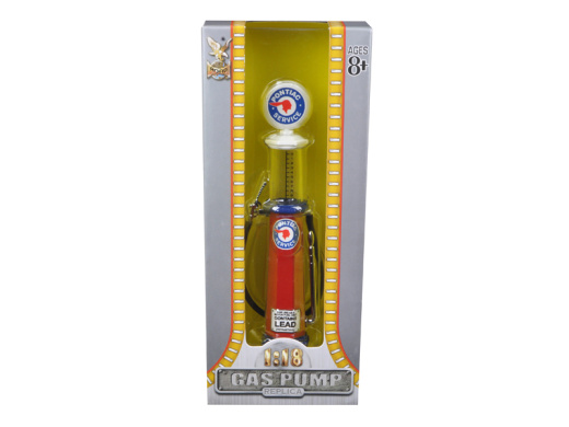 Pontiac Gasoline Vintage Gas Pump Cylinder 1/18 Diecast Replica By Road Signature