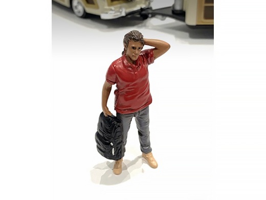 Campers Figure 4 for 1/24 Scale Models by American Diorama