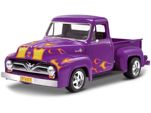 1955 Ford F-100 Street Rod Pickup Truck 'Classic Cruiser' 1/24 Scale Model Kit by Revell