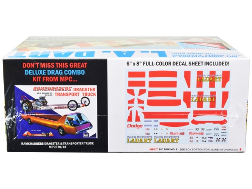 Bill Shrewsberry's L.A. Dart Wheelstander Drag Car Model Kit - 1/25 Scale