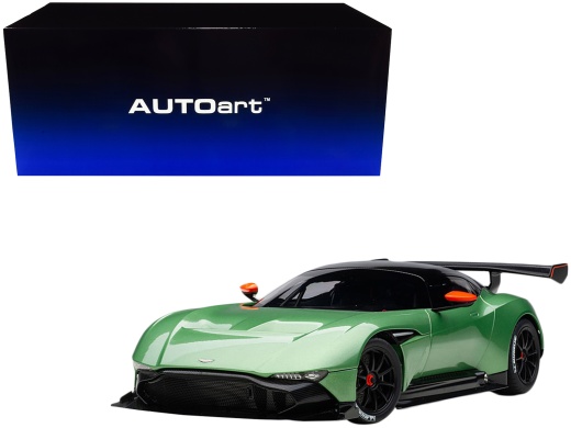 Aston Martin Vulcan Apple Tree Green Metallic 1/18 Model Car by Autoart