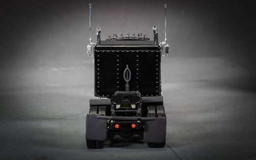 "Motorhead Bomber" Transport Truck Black 1/50 Diecast Model By Corgi
