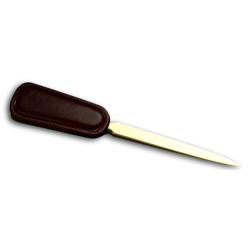 Two-Toned Leather Letter Opener