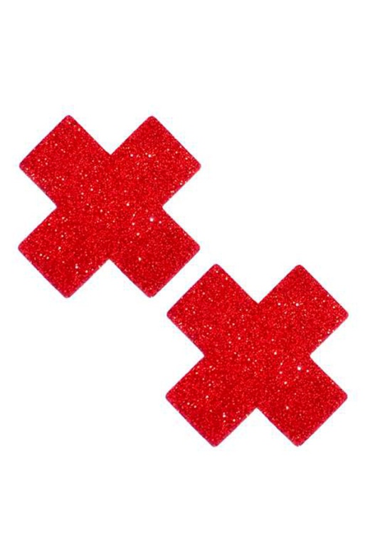 Ravish Me Red Glitter X Pasties by Donna Di Capri