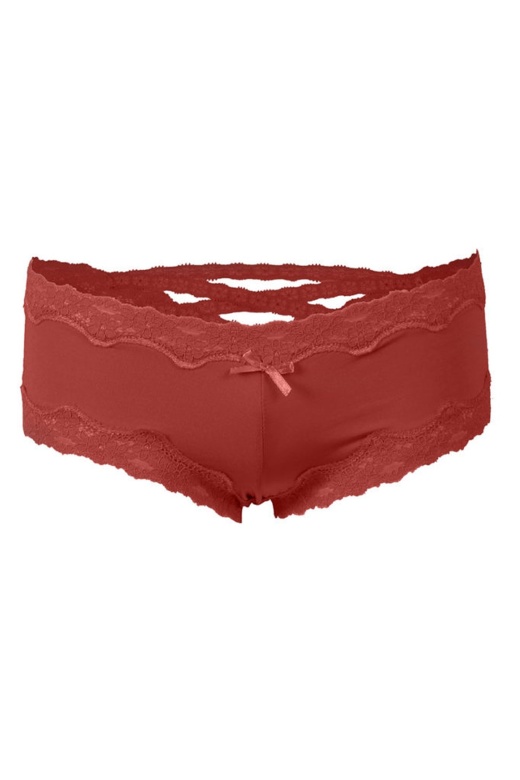 Donna Di Capri Sheer And Super Caged Lace Back Bikini