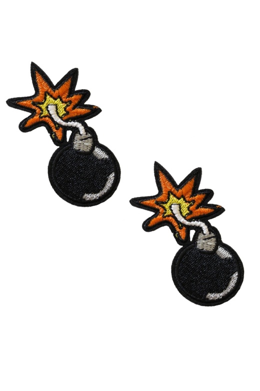 She's Da Bomb Nipztix Pasties by Donna Di Capri