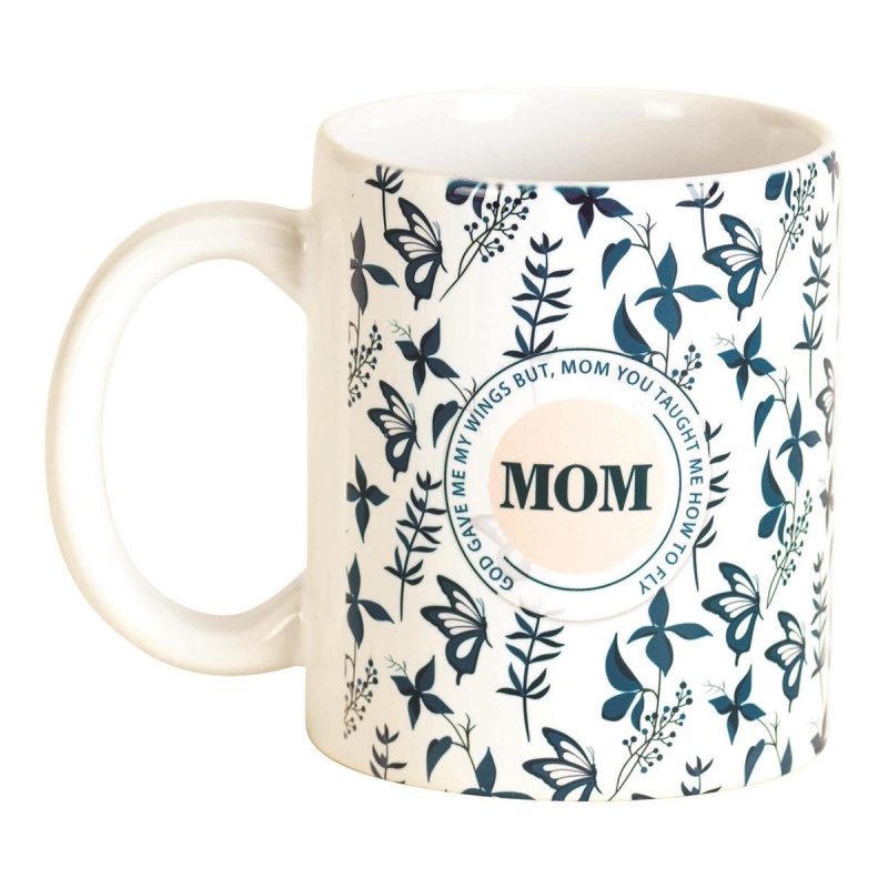 Mug Mom Butterfly Wings Crmic 11Oz
