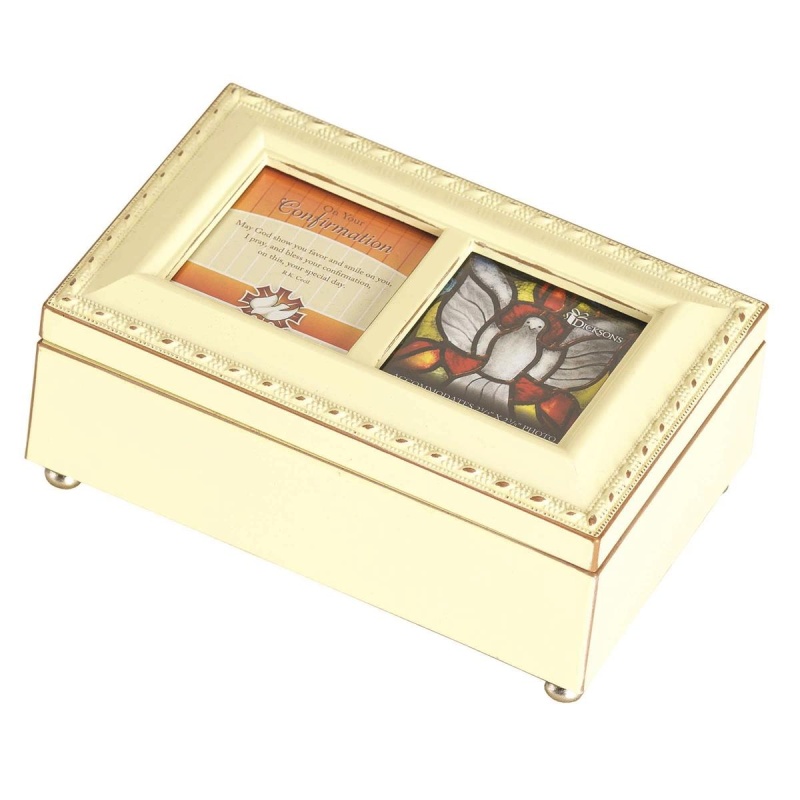 Music Box Confirmation Ivy Ave Maria 6X4