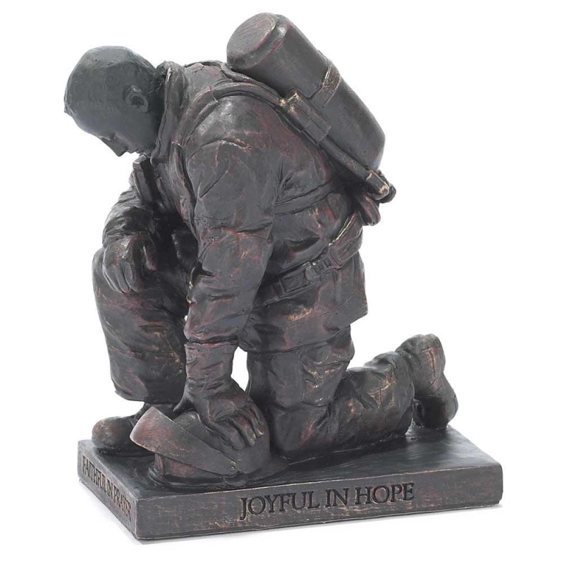 Firefighter Prayer Figurine