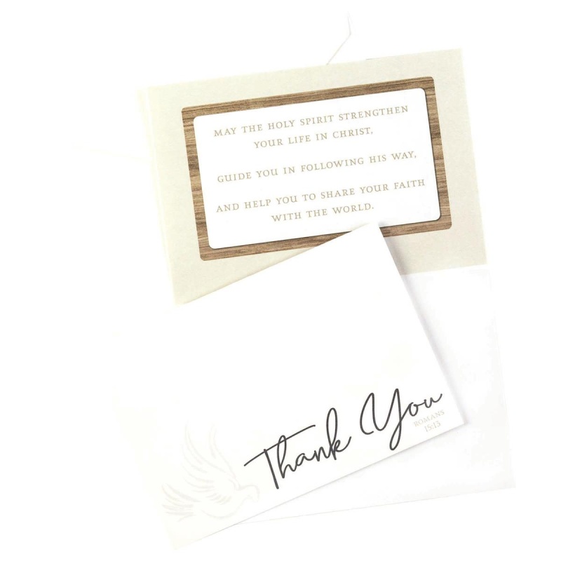 Thank You Cards With Dove 5X3.5 10-Pack