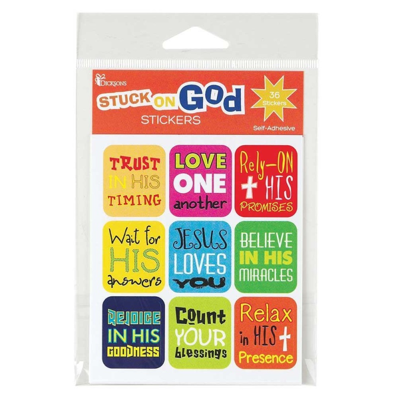 Stickers Inspirational Sayings 36 Pieces