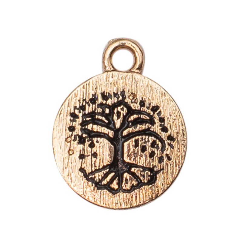 Tree Of Life Disc Charm