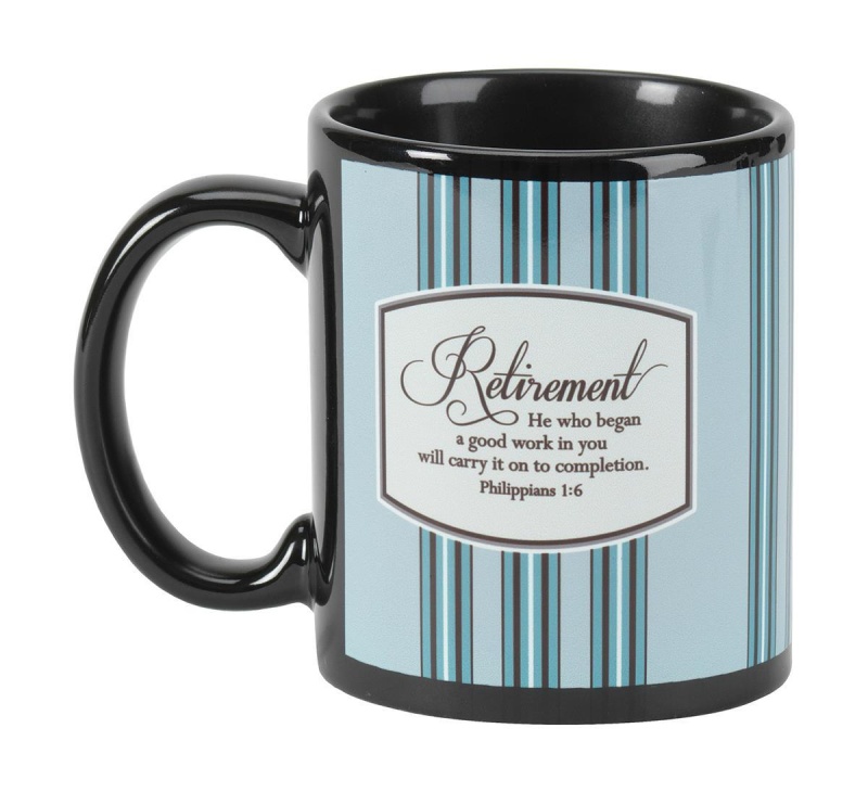 Mug Retirement Phil.1:6 Blk Crmic 11 Oz
