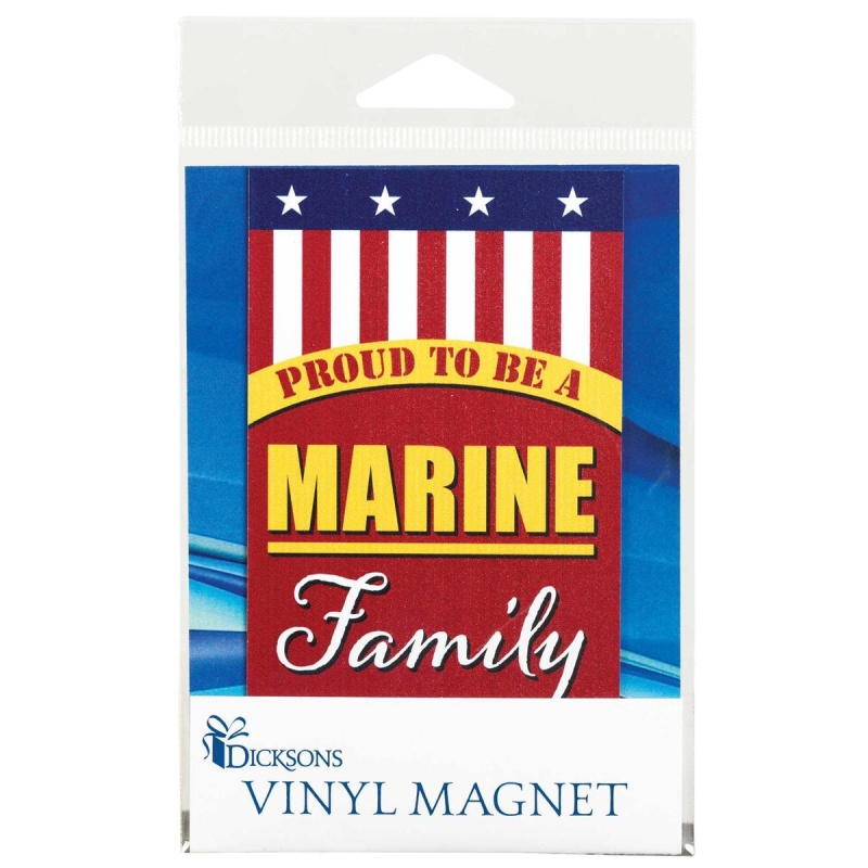 Magnet Proud Marine Family 2.75X5
