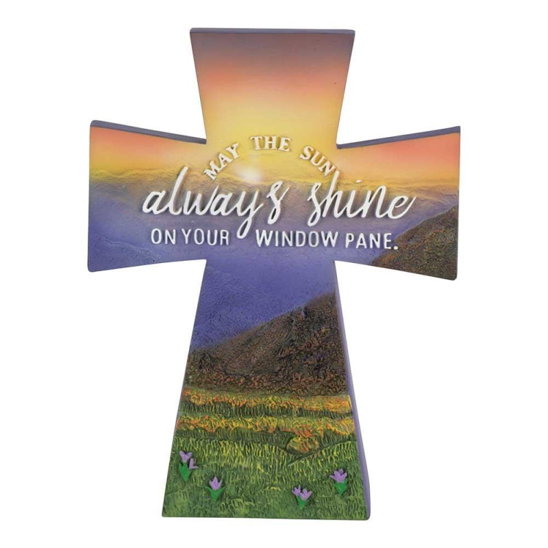 Irish Blessing Tabletop Cross