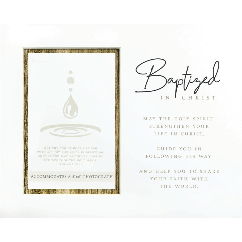 Photo Mat Baptized In Christ 10X8