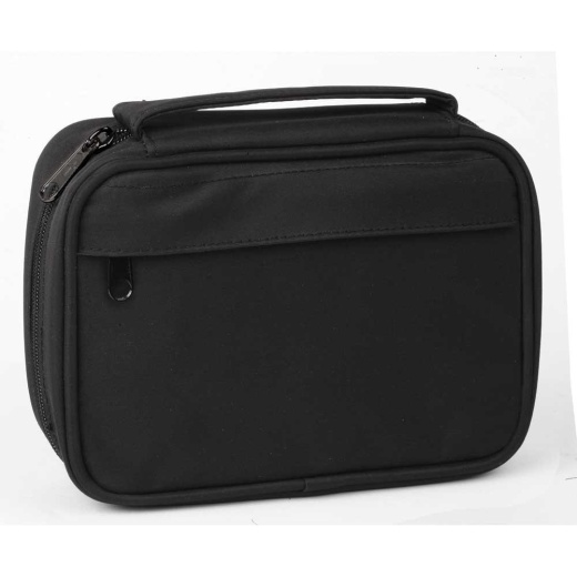 Bible Cover Microfiber Black Paperback