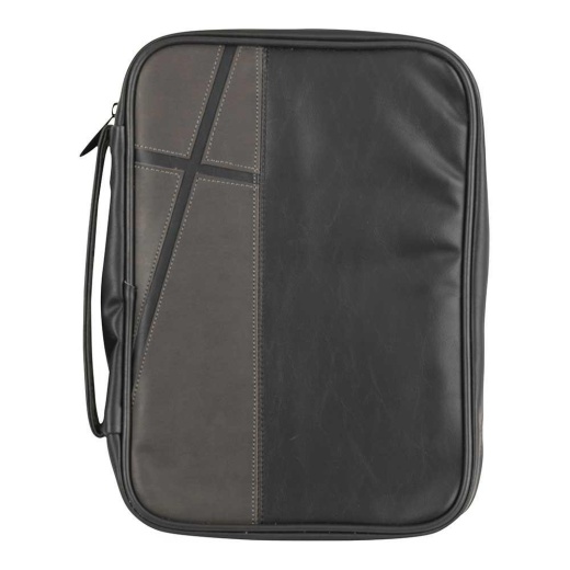 Bib Cov Faithful Servant Vinyl Lrg Prt - Premium Leather-Like Bible Cover