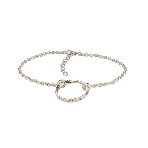 Philippians 4:13 Mobius Chain Bracelet